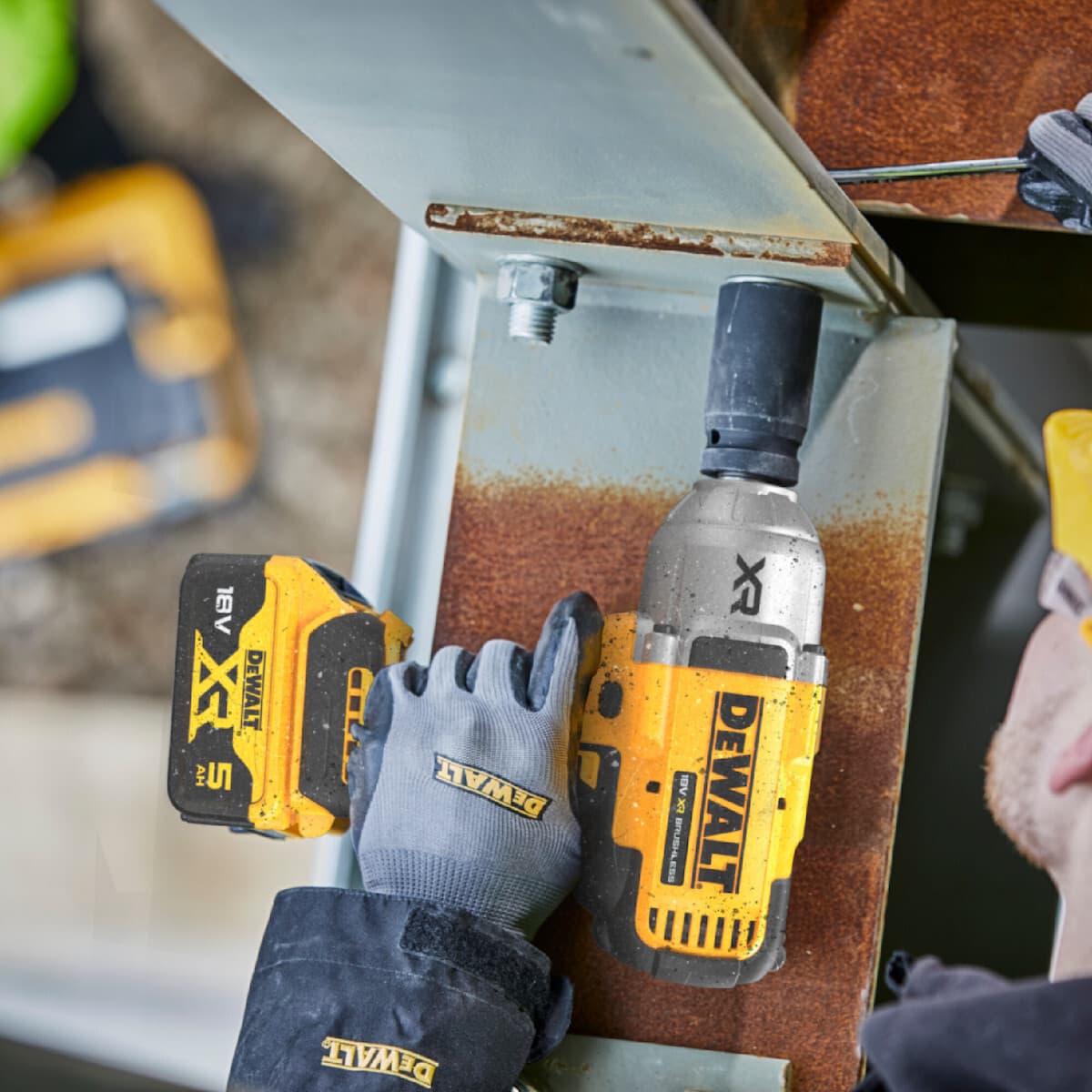 DEWALT DCF900P2T Brushless Μπουλονόκλειδο Μπαταρίας 18V 2x5Ah με Υποδοχή 1/2" 3