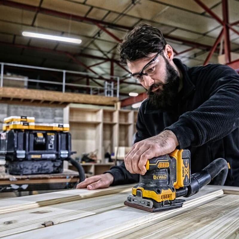 DEWALT DCW200NT Παλμικό Τριβείο Χούφτας Solo με Ρύθμιση Ταχύτητας και με Σύστημα Αναρρόφησης 8