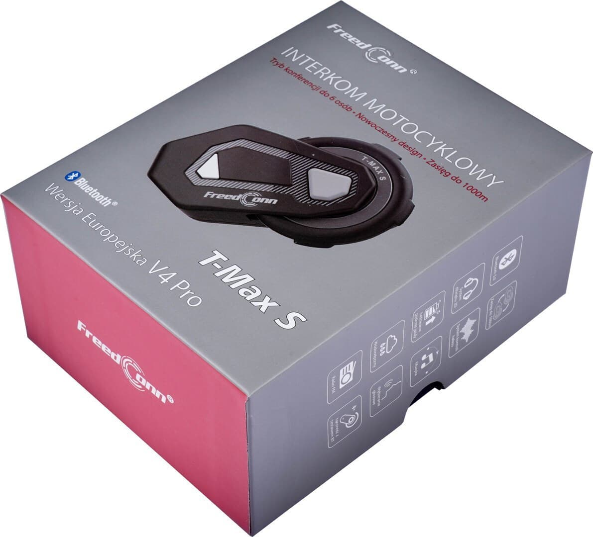 FreedConn T-max S V4 Μονή Ενδοεπικοινωνία για Κράνος Μηχανής με Bluetooth 315347 3