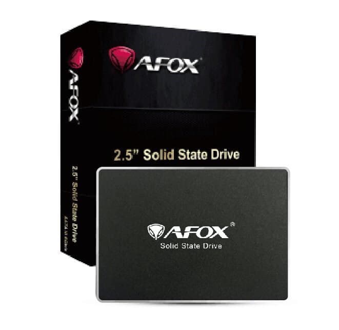 Afox QLC SSD 256GB τύπου 2.5'' με σύνδεση SATA III SD250-256GQN 3