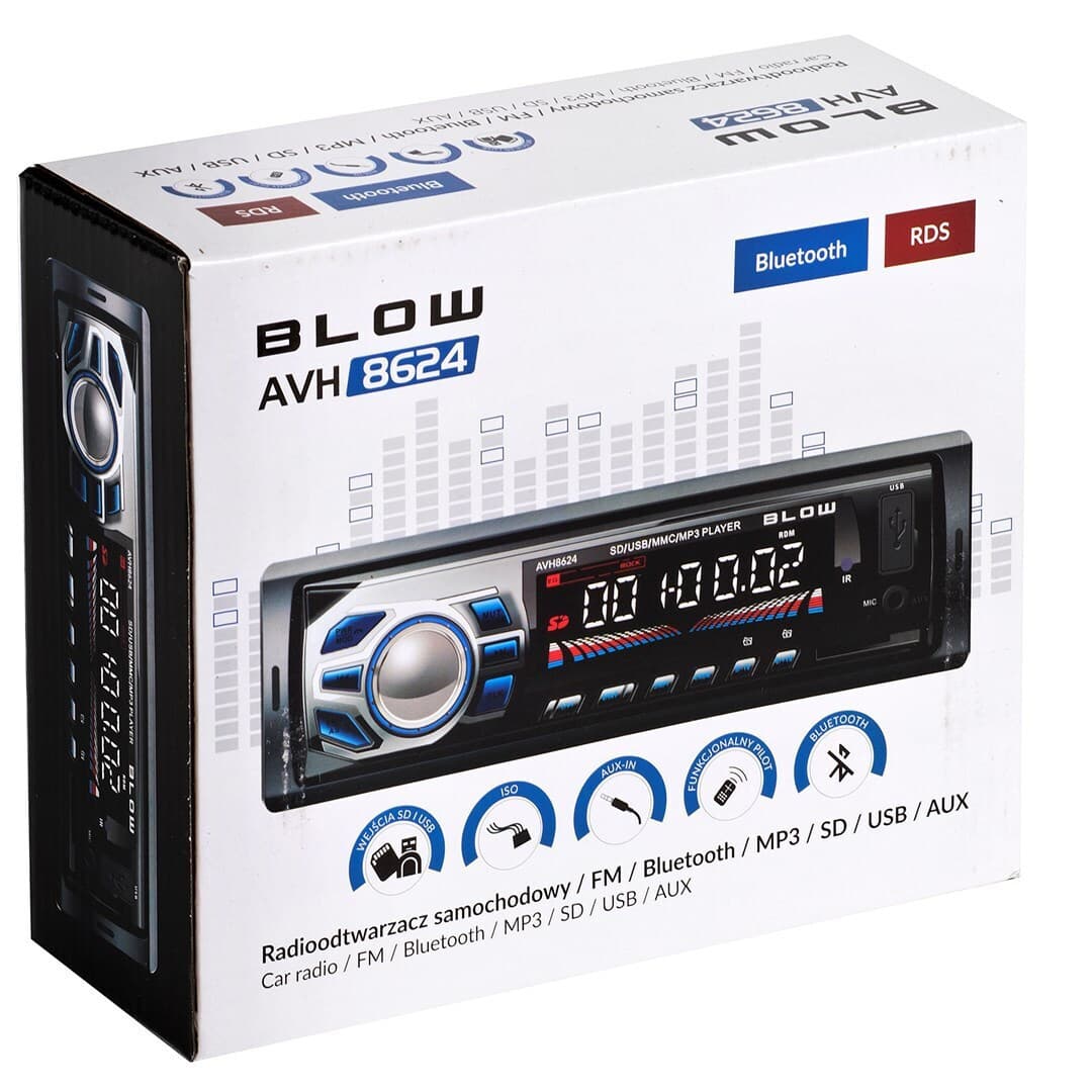 Blow AVH-8624 Ραδιόφωνο Αυτοκινήτου 1 DIN (Bluetooth/USB) 78-269# 5