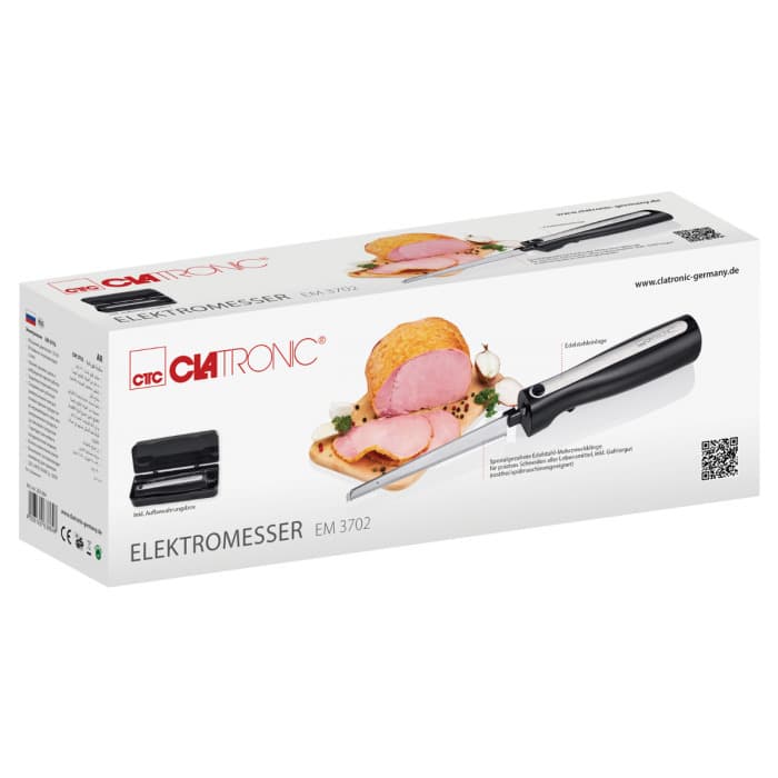Clatronic EM 3702 Ηλεκτρικό Μαχαίρι 120W Μαύρο 4