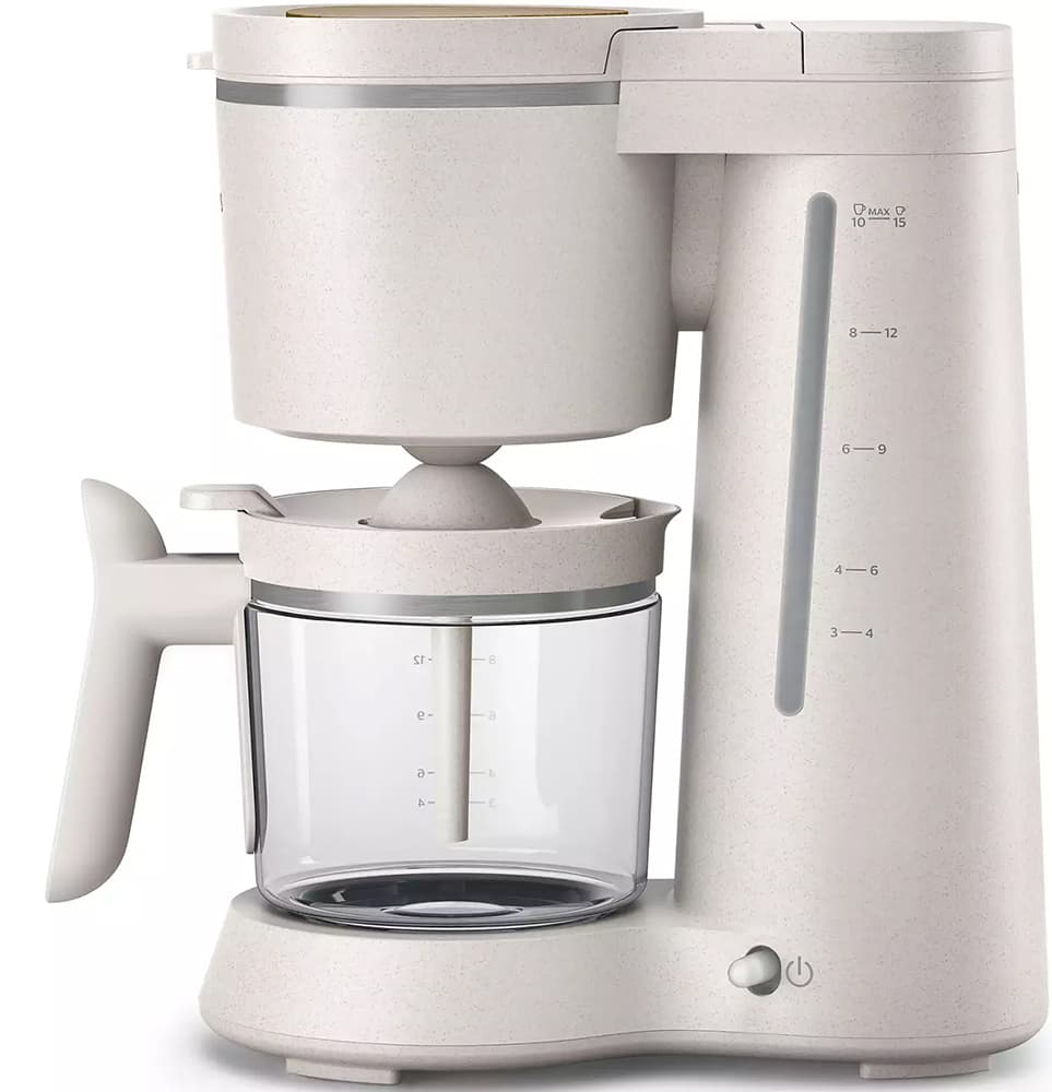 Philips HD5120/00 Καφετιέρα Φίλτρου 1000W Silk White Matte 5