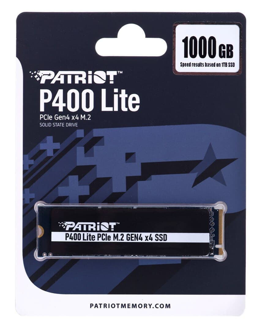 Patriot Viper VP400 Lite SSD 1TB τύπου M.2 με σύνδεση PCI Express 4.0 P400LP1KGM28H 3