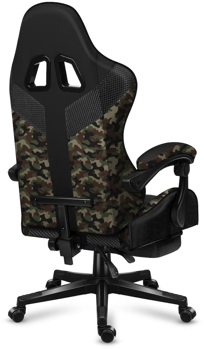 Huzaro Force 4.7 Καρέκλα Gaming Δερματίνης με Υποπόδιο Camo 4