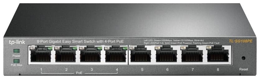 TP-LINK TL-SG108 v9 Unmanaged L2 Switch με 8 Θύρες Ethernet 4