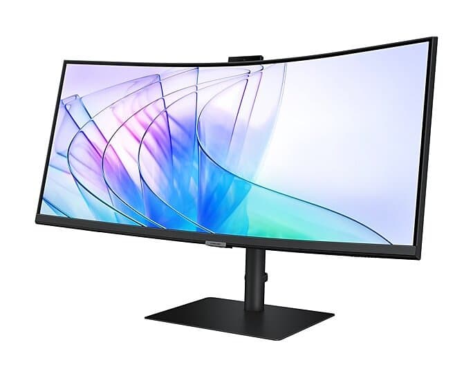 Samsung ViewFinity S65VC Ultrawide VA HDR Curved Monitor 34" QHD 3440x1440 με Χρόνο Απόκρισης 5ms GTG 10