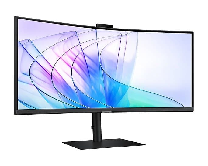 Samsung ViewFinity S65VC Ultrawide VA HDR Curved Monitor 34" QHD 3440x1440 με Χρόνο Απόκρισης 5ms GTG 3