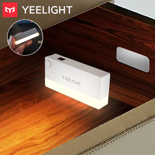Yeelight Επαναφορτιζόμενο Φωτιστικό Ασφαλείας με Τροφοδοσία Μπαταρίας, Αισθητήρα Κίνησης και Αυτοκόλλητο Τοποθέτησης LED 4τμχ
