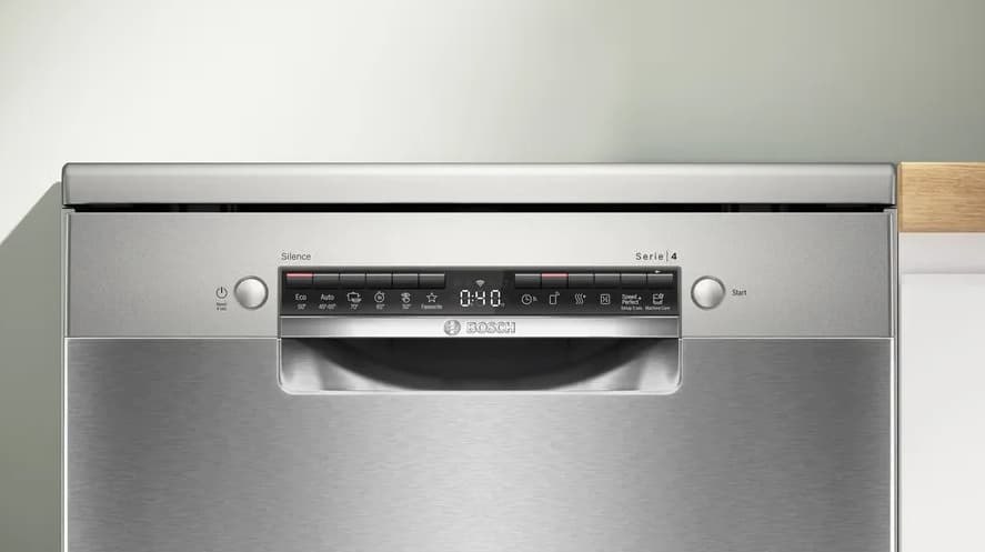 Bosch Ελεύθερο Πλυντήριο Πιάτων με Wi-Fi για 14 Σερβίτσια Π60xY84.5εκ. Inox SMS4HMI07E