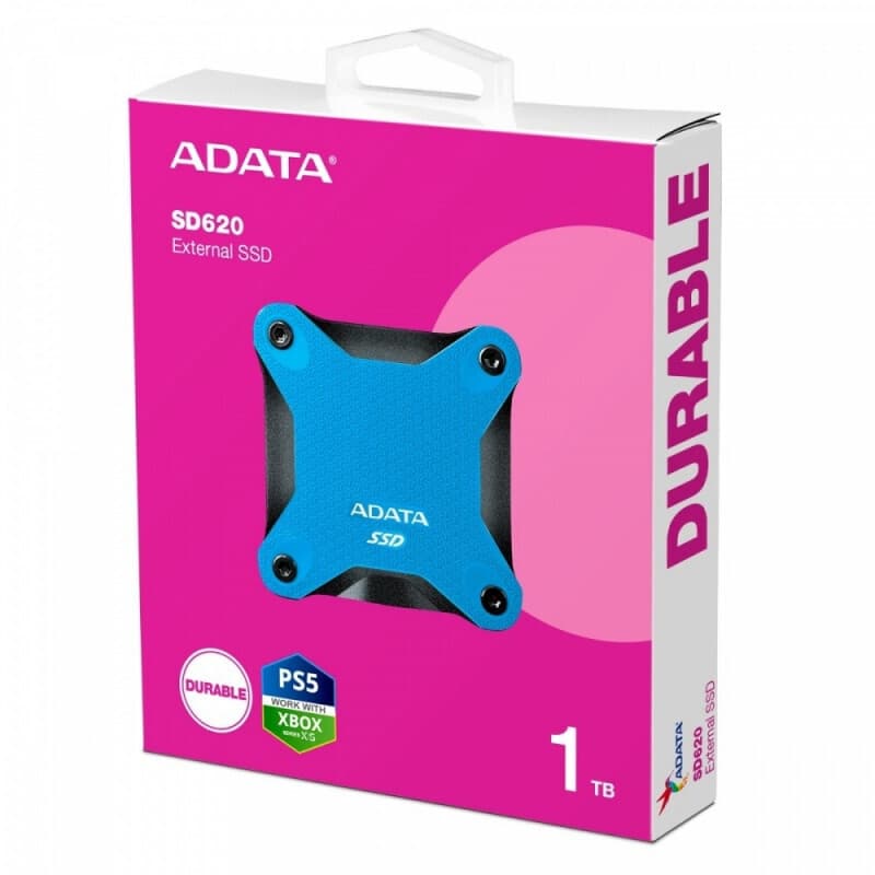 Adata SD620 USB-A 3.2 Εξωτερικός SSD 1TB 2.5" Μπλε 2