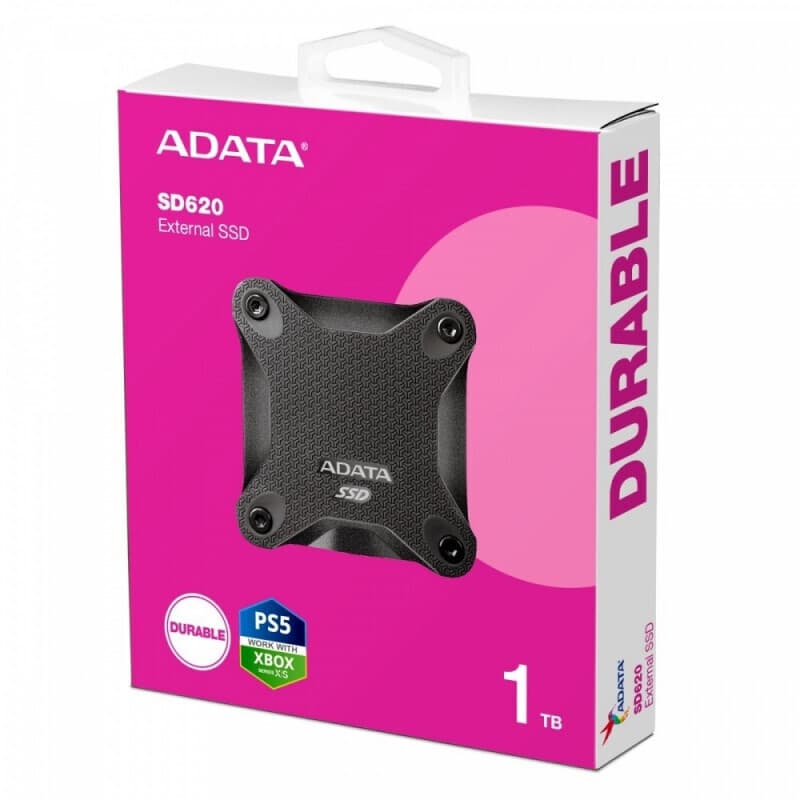 Adata SD620 USB-A 3.2 Εξωτερικός SSD 1TB 2.5" Μαύρο 2