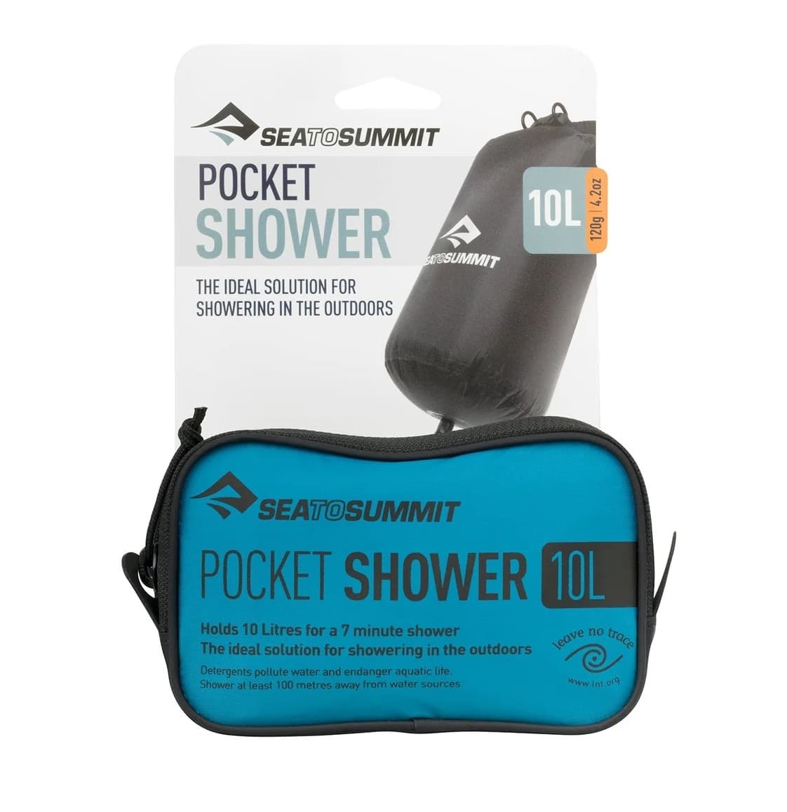 Sea to Summit Pocket Shower Στεγανός Σάκος 10lt Μαύρος STS40-00254-Black