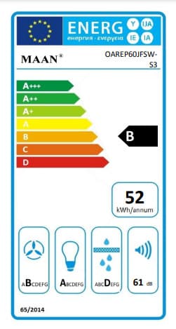 Maan Ares M 60 Soft Touch Μηχανισμός Απορρόφησης 60cm Inox 5