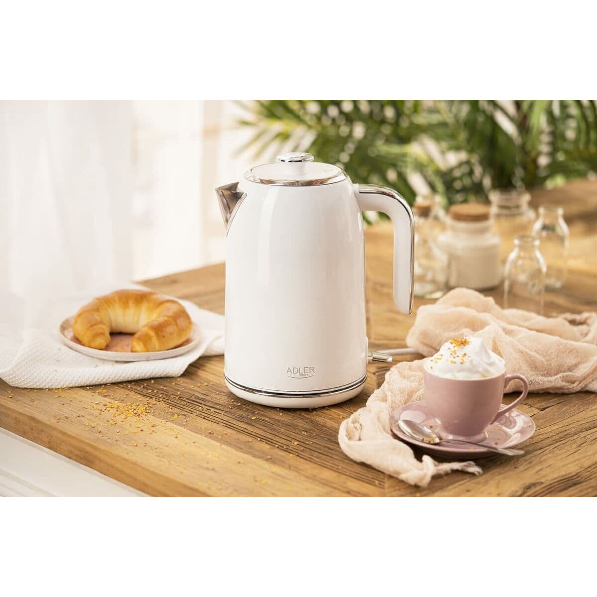 Adler Βραστήρας 1.7lt 2200W White AD 1341 6
