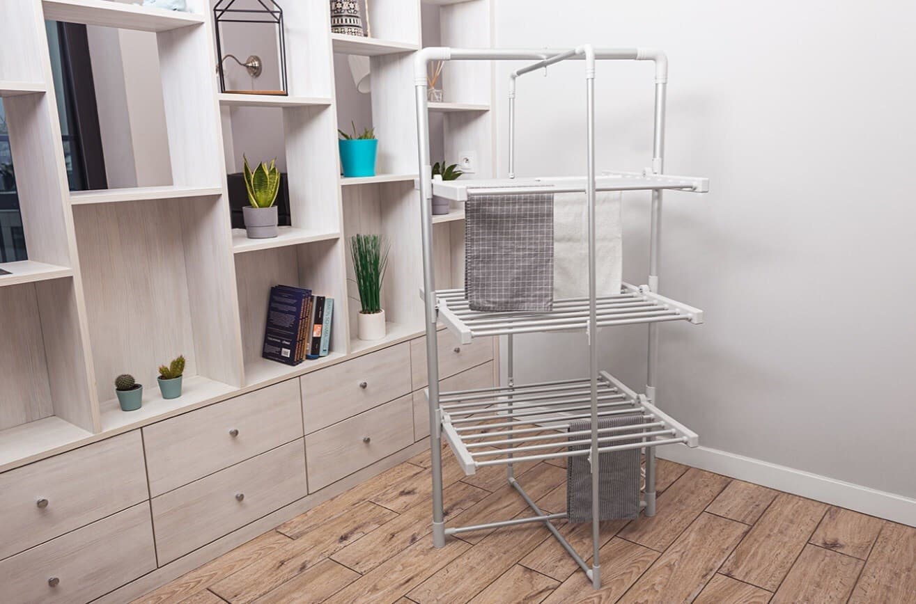 N'Oveen Πτυσσόμενη Θερμαινόμενη Απλώστρα Δαπέδου Μεταλλική 300W με Μήκος Απλώματος 5m ECD50 7