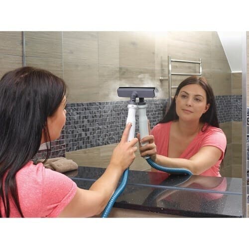 Black & Decker SteaMitt BHSM1610DSM Ατμοκαθαριστής Πίεσης 0.5bar με Κοντάρι Aqua 8
