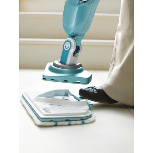Black & Decker SteaMitt BHSM1610DSM Ατμοκαθαριστής Πίεσης 0.5bar με Κοντάρι Aqua 5