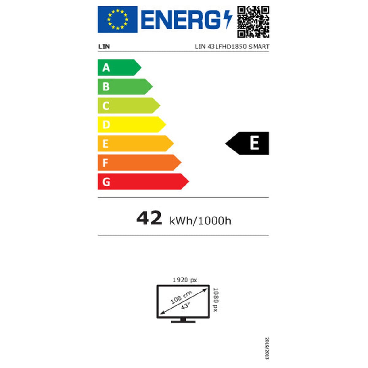 Lin Smart Τηλεόραση 43" Full HD LED 43LFHD1850 (2023) 6