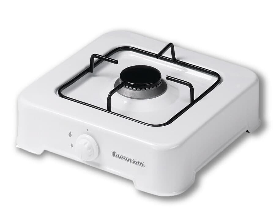 Ravanson K-01T K-01T Επιτραπέζια Εστία Υγραερίου Μονή Λευκή 3