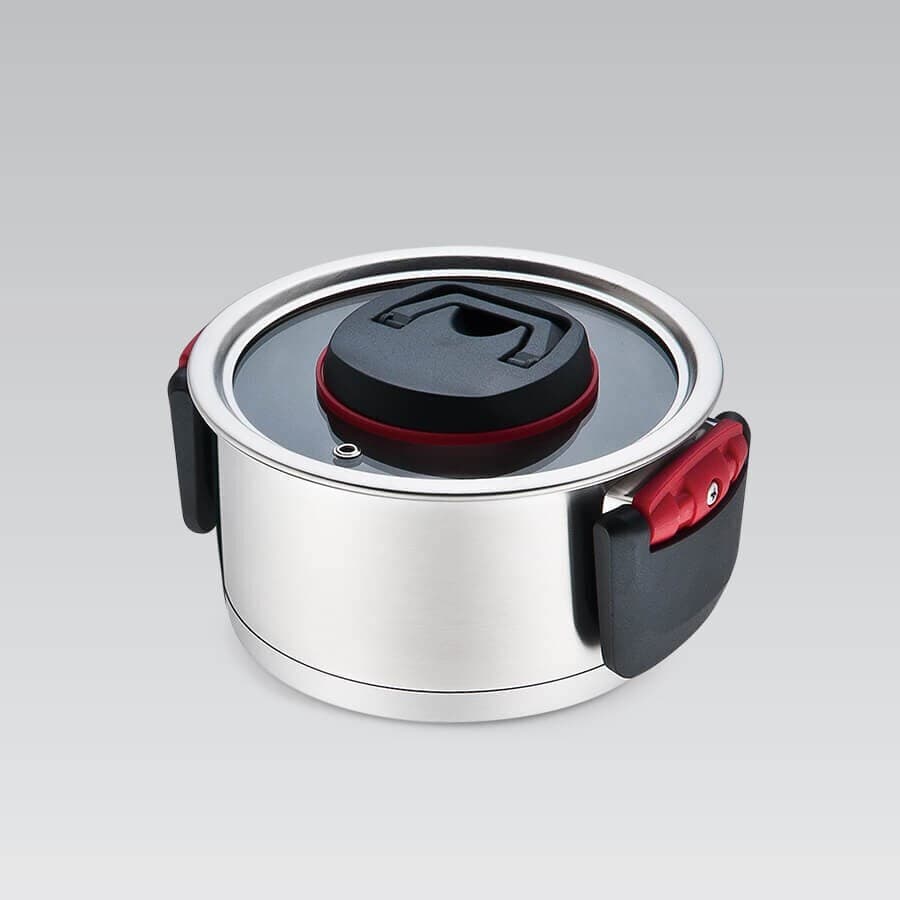 Maestro Βαθιά Ανοξείδωτη Κατσαρόλα 2.3lt / 18cm MR-3530-18 8