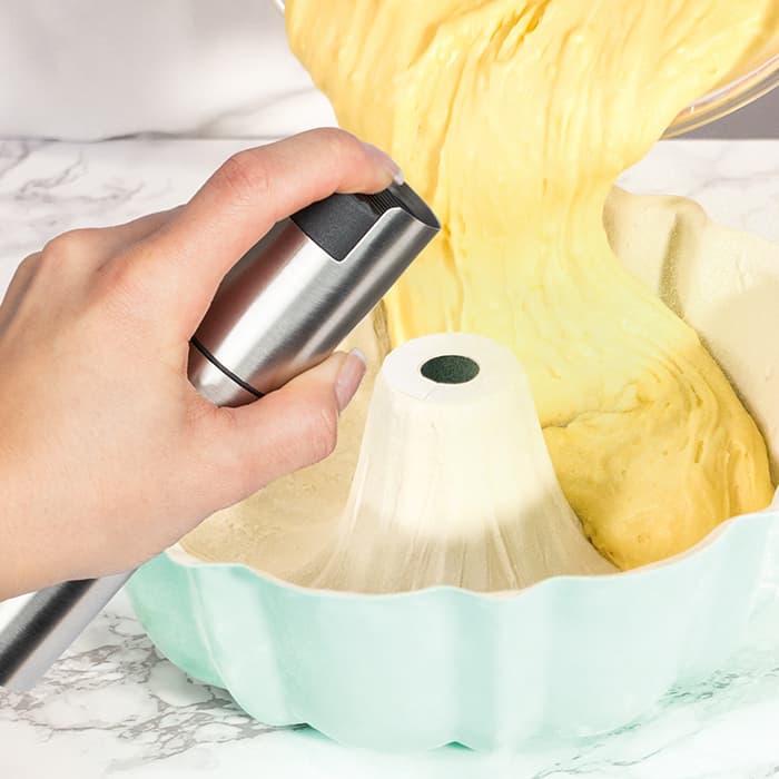 Profi Cook Σετ Λαδόξιδο Σπρέι από Ανοξείδωτο Ατσάλι 100ml 8