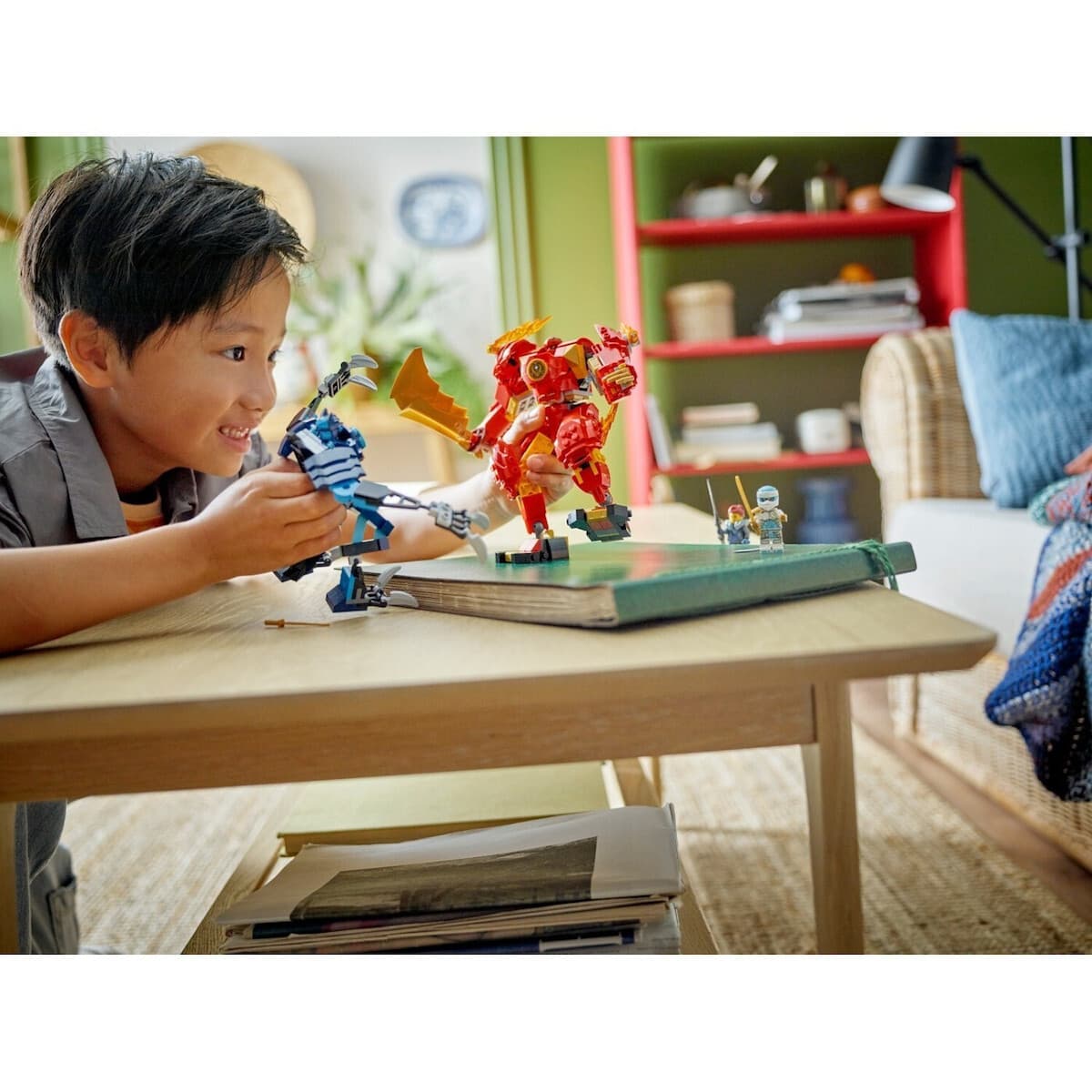 LEGO Ninjago Kai's Elemental Fire Mech για 7+ Ετών 322τμχ 71808 11