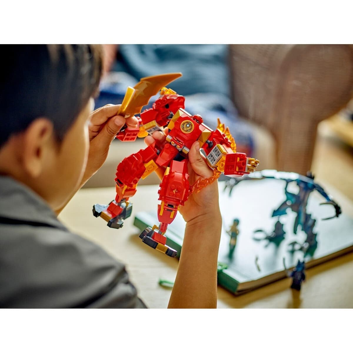 LEGO Ninjago Kai's Elemental Fire Mech για 7+ Ετών 322τμχ 71808 6