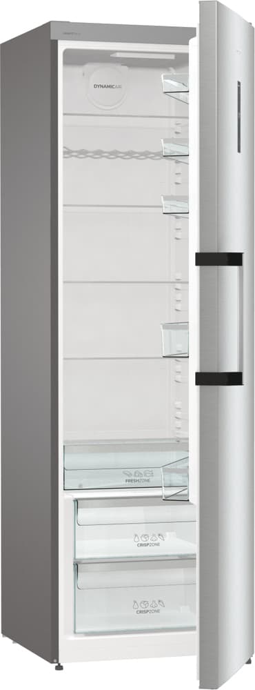 Gorenje Ψυγείο Συντήρησης 398lt Υ185xΠ59.5xΒ66.3εκ. Inox R619EAXL6 2