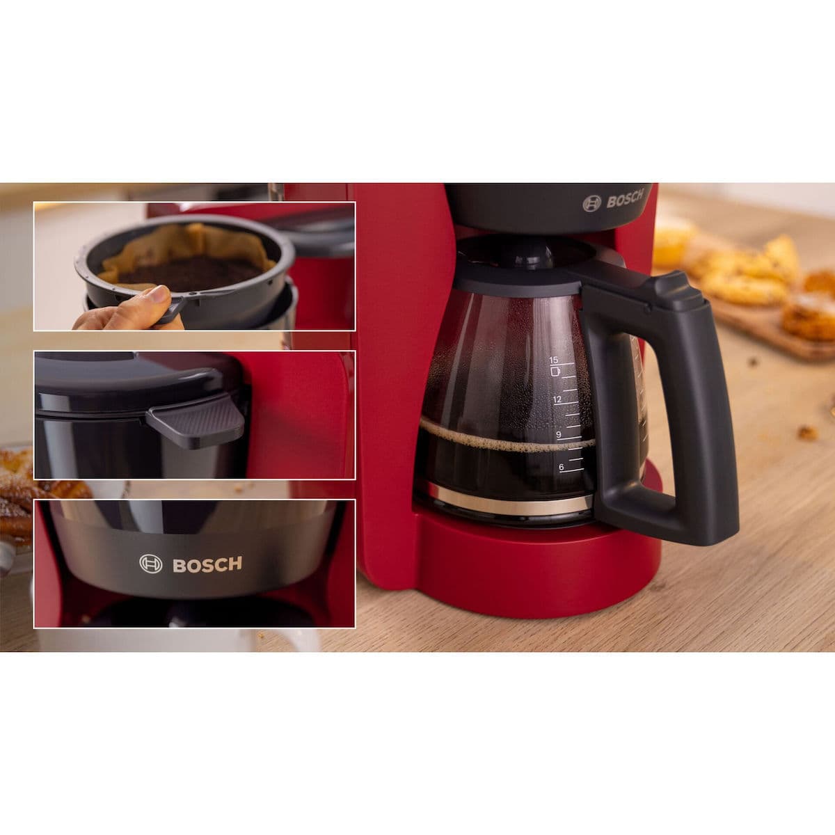 Bosch Mymoment TKA2M114 Καφετιέρα Φίλτρου 1200W 5