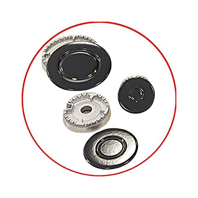 MPM SMILE-KN-03/1K KN-03/1K Επιτραπέζια Εστία Υγραερίου Τριπλή Λευκή 3