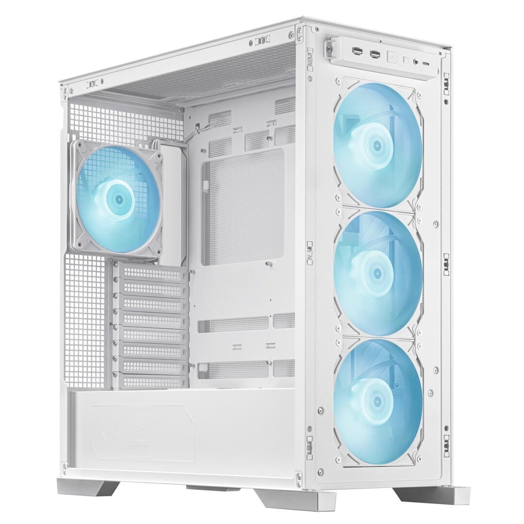Asus TUF Gaming GT302 ARGB Midi Tower Κουτί Υπολογιστή με Πλαϊνό Παράθυρο Λευκό 15