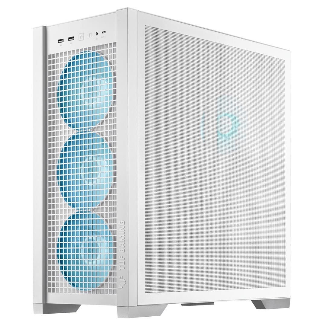Asus TUF Gaming GT302 ARGB Midi Tower Κουτί Υπολογιστή με Πλαϊνό Παράθυρο Λευκό 16