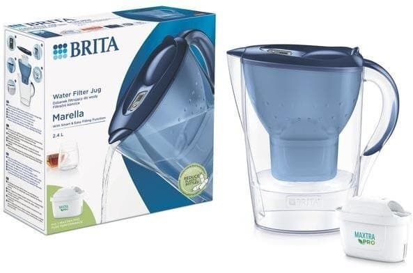 Brita Marella Κανάτα Σερβιρίσματος Πλαστική Blue με Φίλτρο 2400ml 1052799 5