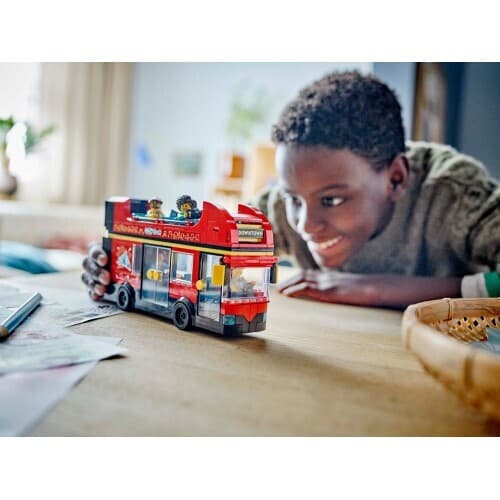 LEGO City Red Double-decker Sightseeing Bus για 7+ Ετών 384τμχ 60407 8