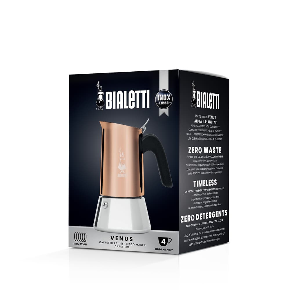 Bialetti Venus New Μπρίκι Espresso 6cups Inox Copper 0007285/CN 6