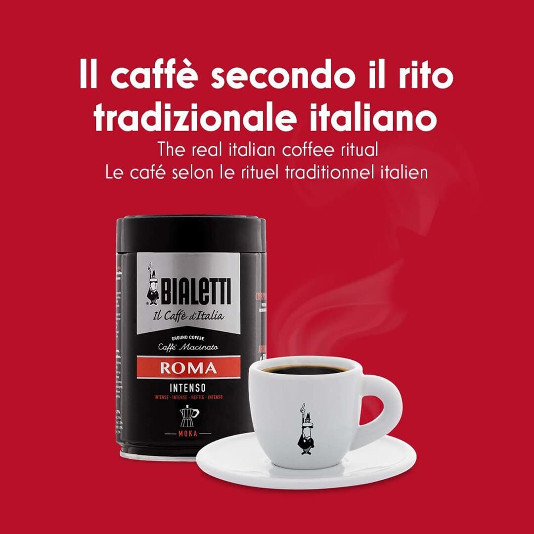 Bialetti Moka Express Μπρίκι Espresso 2cups Ασημί 0001168/OC 8
