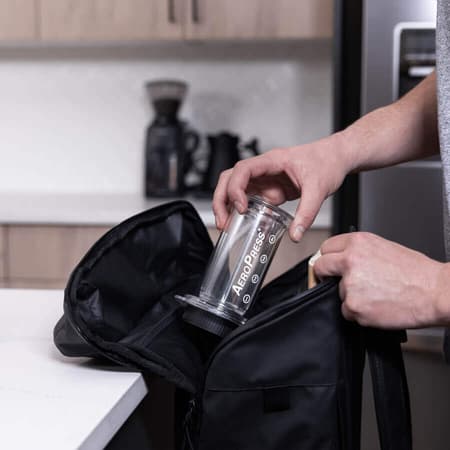 Aeropress 1418 Καφετιέρα Φίλτρου Χειρός Πλαστική Λευκή 250ml 4