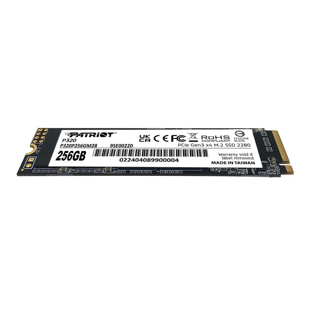 Patriot Viper P320 SSD 256GB τύπου M.2 με σύνδεση PCI Express 3.0 P320P256GM28 3