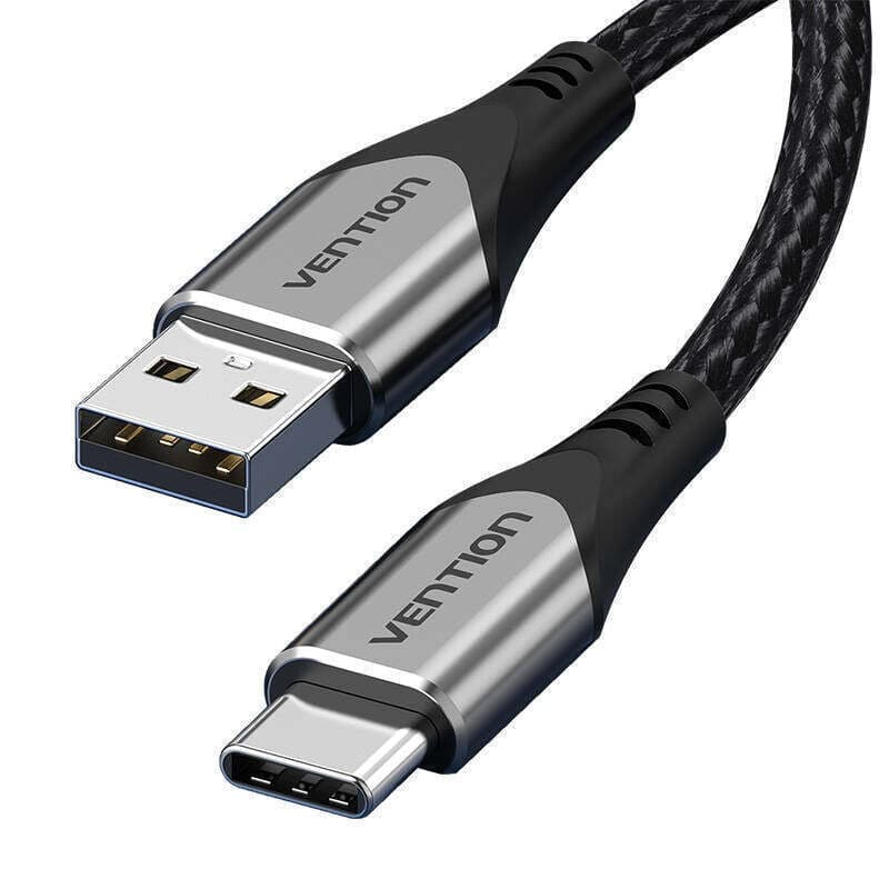 Vention USB 2.0 Cable USB-C male - USB-A 60W Γκρι 1m CODHF 3