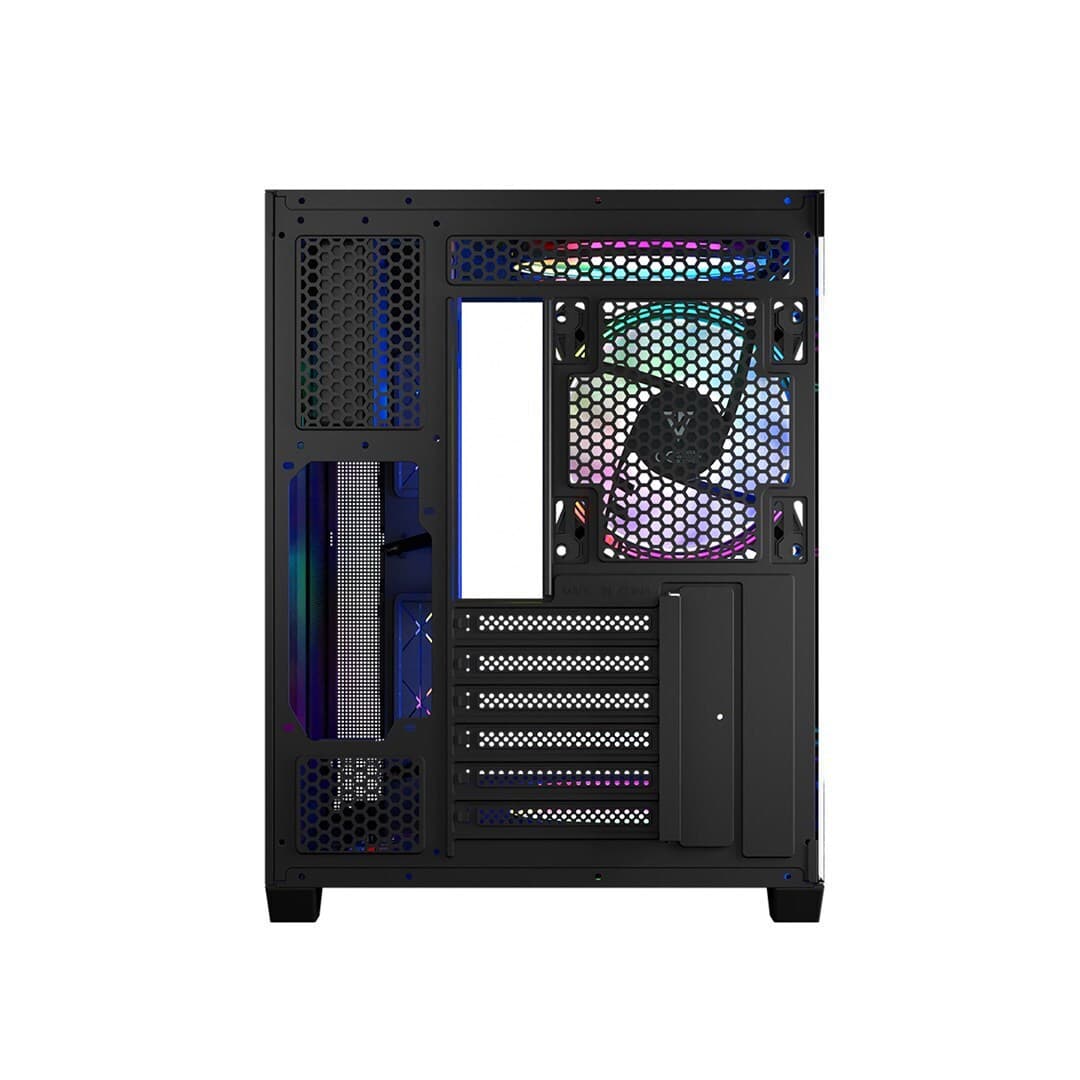 Modecom Panorama ARGB 5F Gaming Midi Tower Κουτί Υπολογιστή με Πλαϊνό Παράθυρο Μαύρο 12