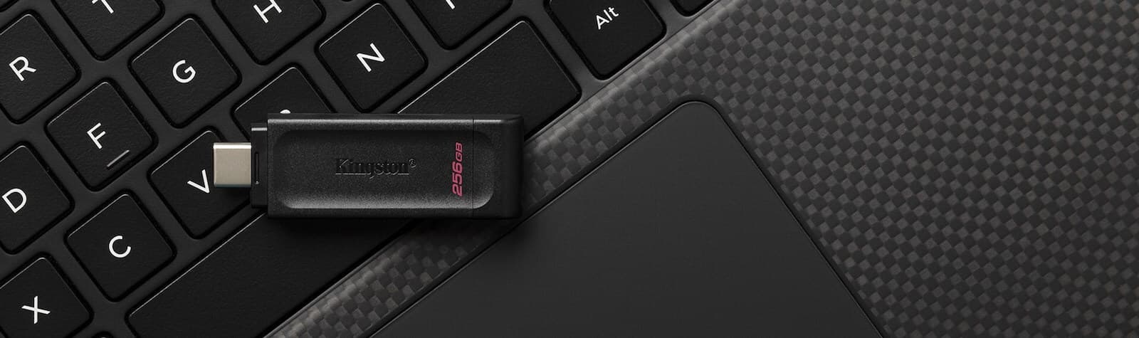 Kingston DataTraveler 70 256GB USB 3.2 Stick με σύνδεση USB-C Μαύρο 7