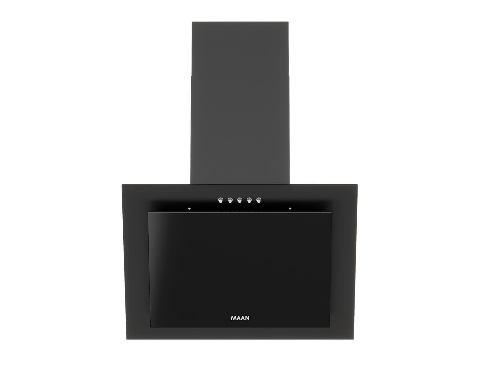 Maan Vertical PG 50 Απορροφητήρας Καμινάδα Ανακύκλωσης 50cm Μαύρος 2