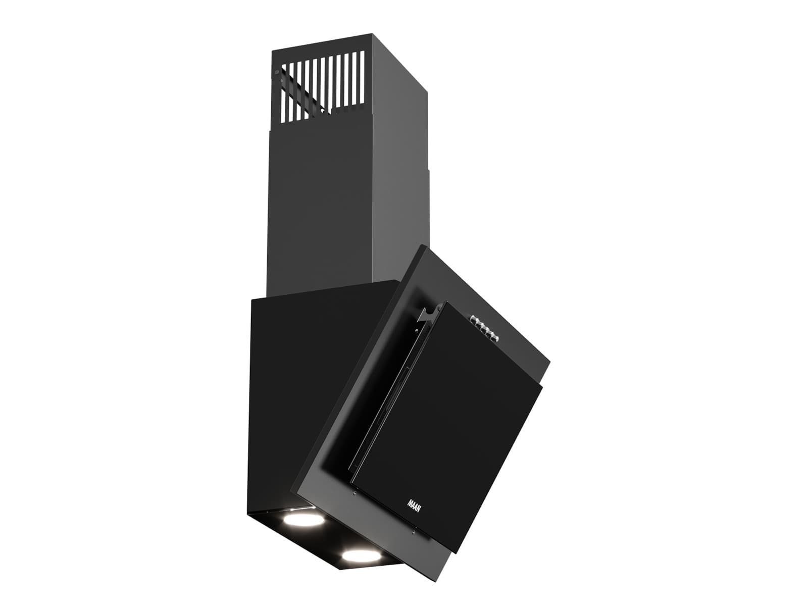 Maan Vertical PG 50 Απορροφητήρας Καμινάδα Ανακύκλωσης 50cm Μαύρος 6