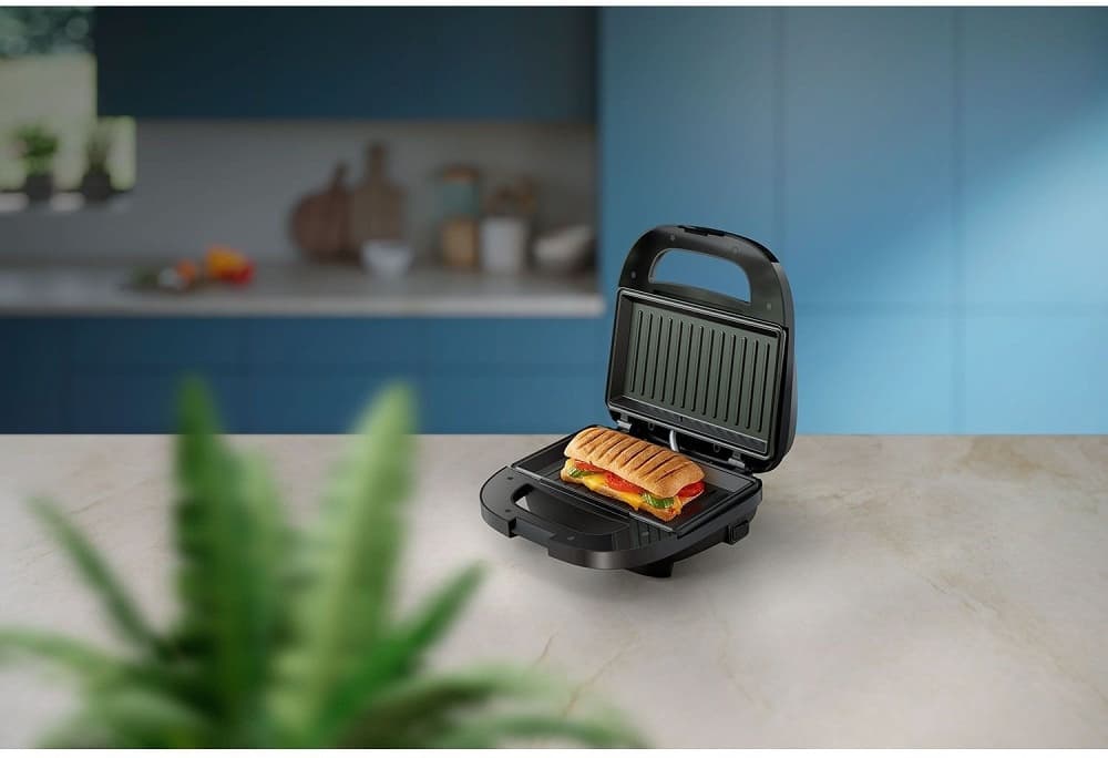 Philips Τοστιέρα Γκριλιέρα 750W Μαύρη HD2330/90 5
