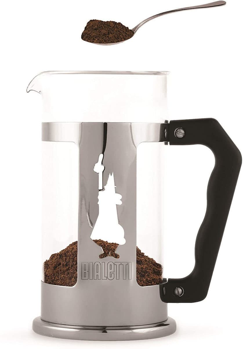 Bialetti Preziosa 0003160/NW Καφετιέρα Φίλτρου Χειρός Ανοξείδωτη Ασημί 350ml 10