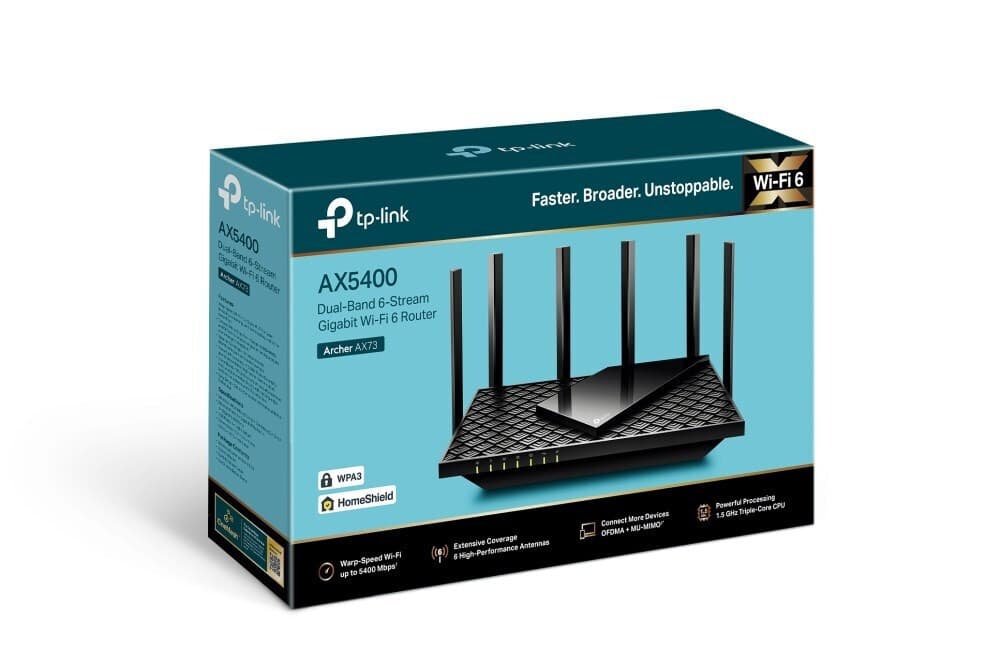 TP-LINK Archer AX72 v1 Ασύρματο Router Wi‑Fi 6 με 4 Θύρες Gigabit 4