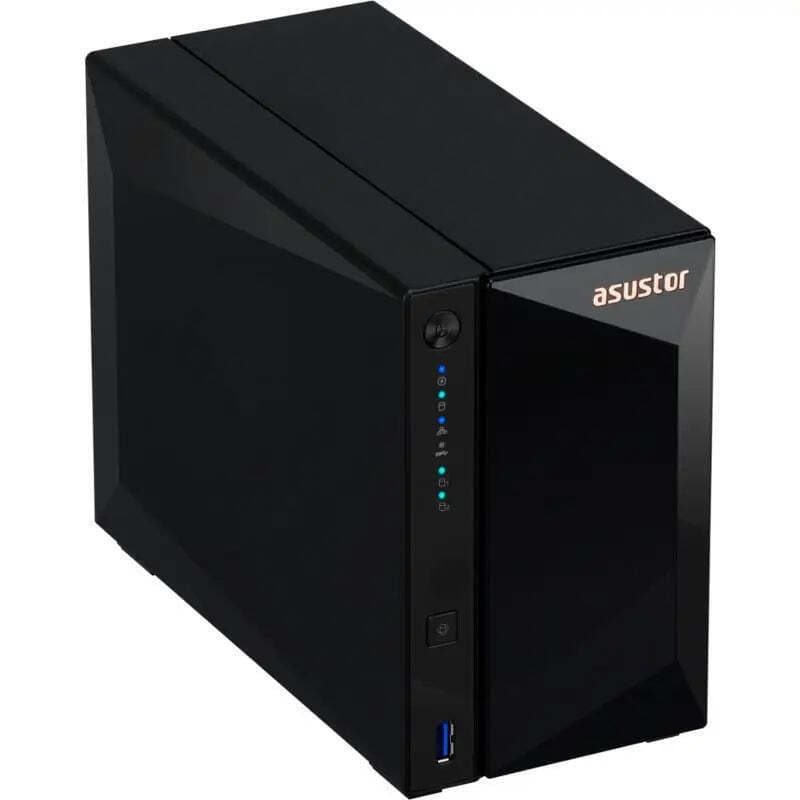 Asustor Drivestor 2 Pro Gen2 (AS3302T v2) NAS Tower με 2 θέσεις για HDD 6
