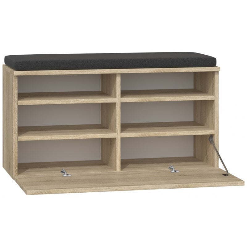Ξύλινη Παπουτσοθήκη Riva 85x35x46cm 3