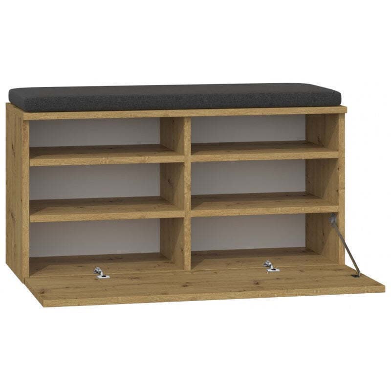 Ξύλινη Παπουτσοθήκη Riva 85x35x46cm 3